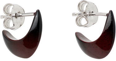 Uhani LEMAIRE LEMAIRE Micro Drop Stud Earrings Bordo | JW0054 LO0114, 1