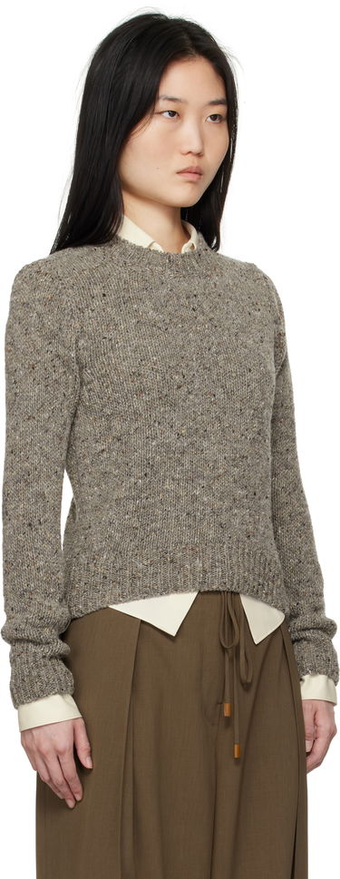 Pleteni pulover &Daughter &Daughter Arden Donegal Crewneck Sweater Siva | H2008M, 1