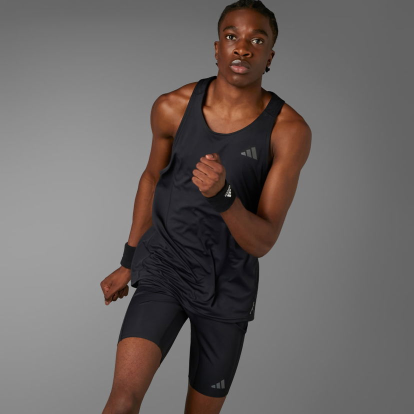 Pajkice adidas Performance Adizero Running Short Črna | IK9731