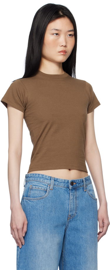 Krop-top The Row The Row Tommy T-Shirt Rjava | 7727-K603, 1