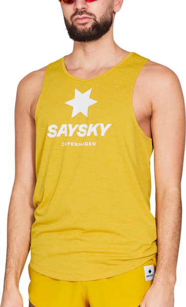 Majica brez rokavov Saysky Saysky Logo Combat Pro Singlet Rumena | nmrsi30c4007, 0