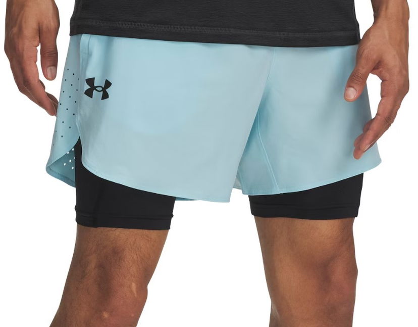 Kratke hlače Under Armour Vanish Elite 2-in-1 Running Shorts Modra | 1378604-494