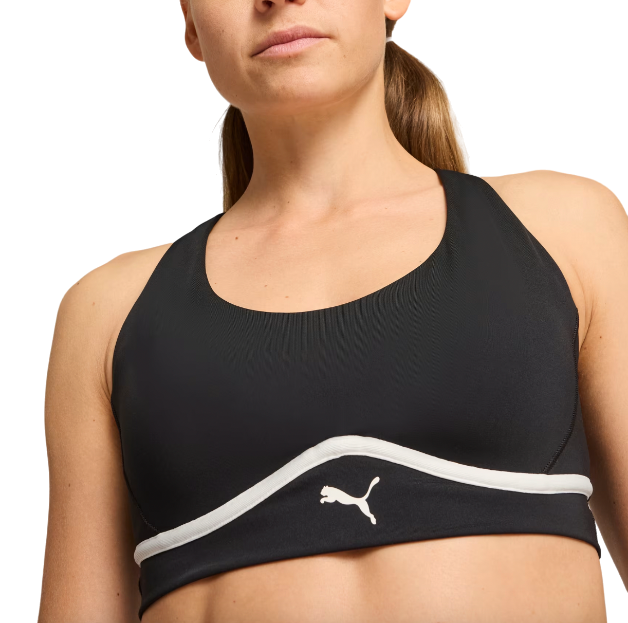 Modrček Puma 4KEEPS CLOUDSPUN Sculpting Sports Bra Črna | 525809-01, 0
