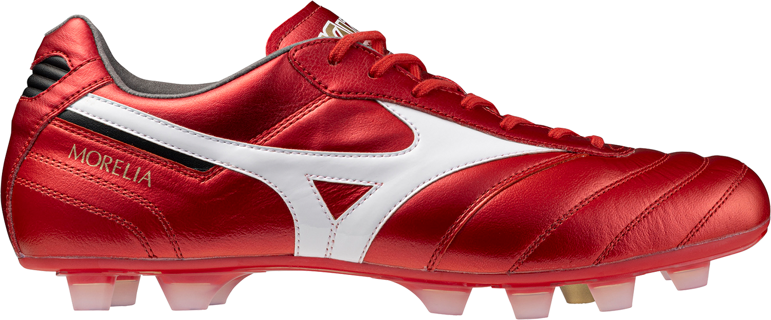 Superge in čevlji Mizuno Morelia II Elite FG Rdeča | p1ga2504-60, 0