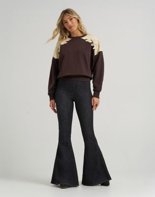 Pulover Wrangler Lainey Wilson Lainey Crew Neck XS Večbarvna | 112374955:XS, 2