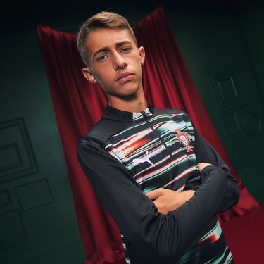 Pleteni pulover Puma Portugal Pre-Match Quarter-Zip Top Večbarvna | 779545_18, 5