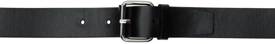 Pasovi 032C 032c Double Buckle Leather Belt Črna | SS21-A-2030, 0
