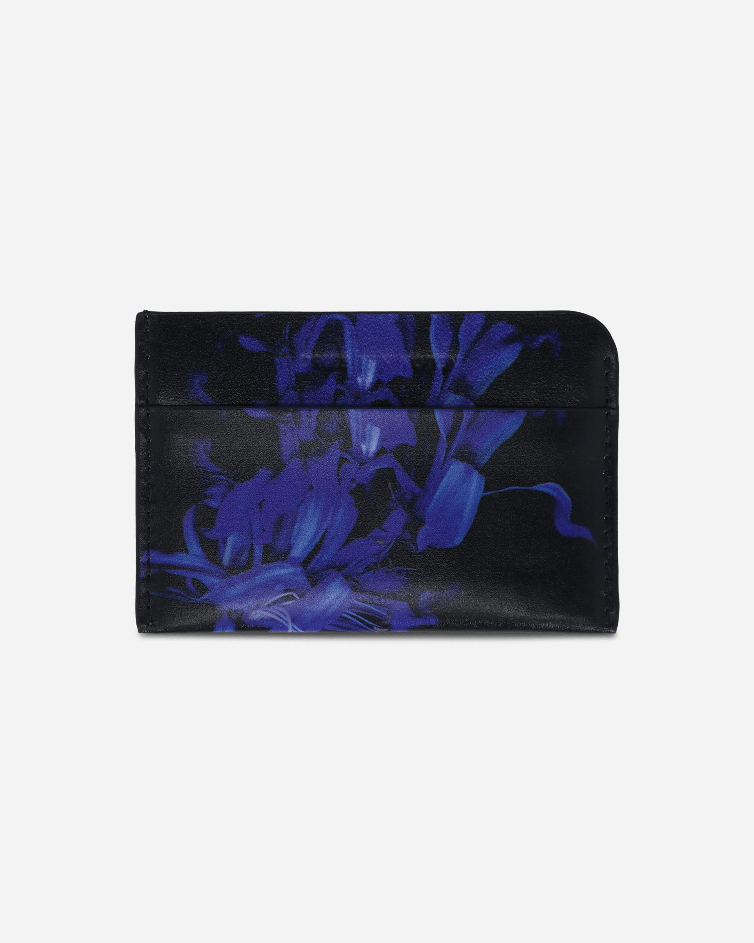 Denarnica Dries Van Noten Floral Print Leather Cardholder Črna | 252-022100-598 504, 0