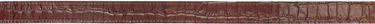 Pasovi Drôle de Monsieur Drôle de Monsieur La Ceinture Croco Embossed Leather Belt Rjava | G.AC168.LH031.BN, 2