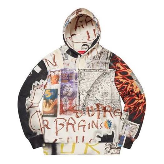 Pulover Supreme Spells Print Hoodie Bela | SUP-FW20-201, 0