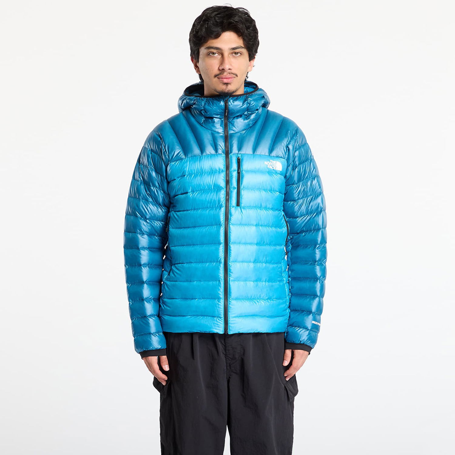 Puhovka The North Face Summit Breithorn Hooded Down Jacket Modra | NF0A87ZMD3P1, 0