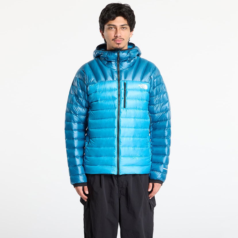 Puhovka The North Face Summit Breithorn Hooded Down Jacket Modra | NF0A87ZMD3P1