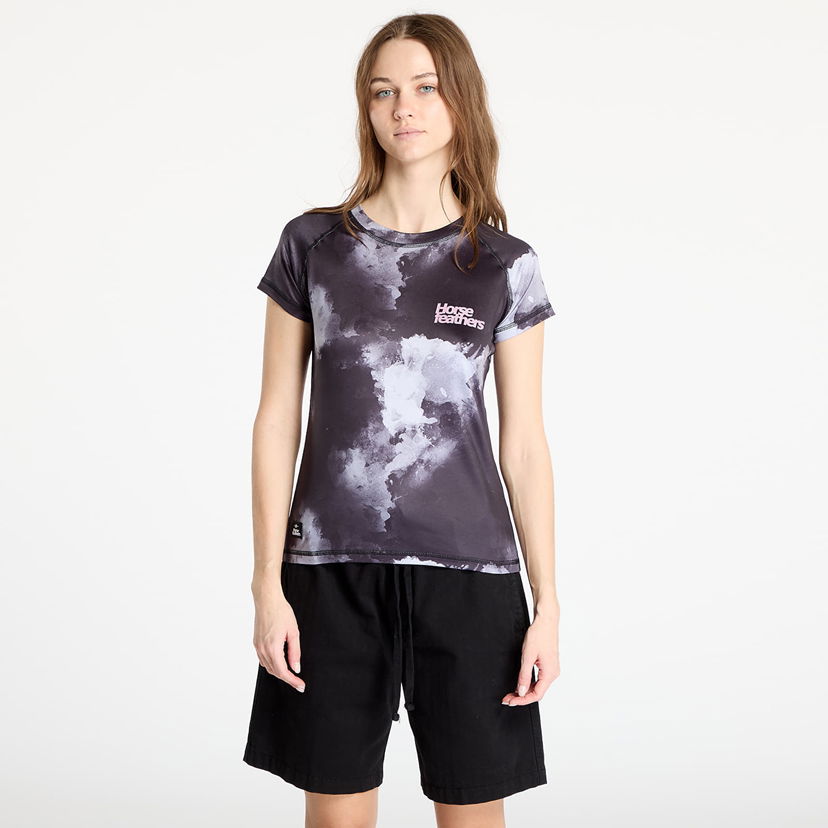 Majica Horsefeathers Horsefeathers Deco Bike Jersey Črna | TW042C