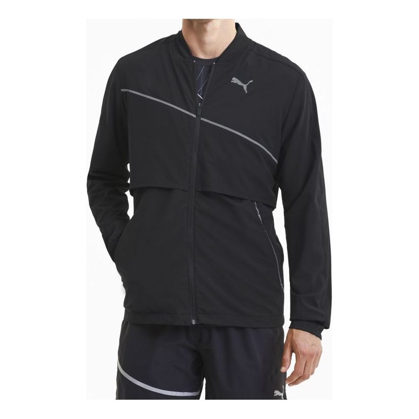 Bomber jakna Puma Reflective Running Jacket Črna | 51937001, 0