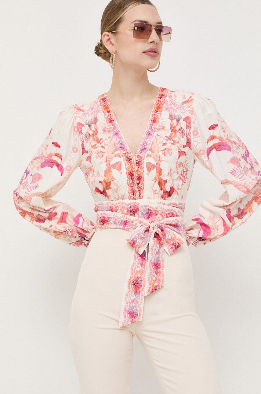 Srajce GUESS Blouse Roza | W3GH62.WFCX0, 0