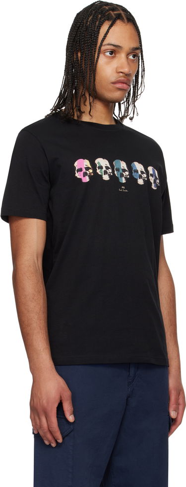 Majica Paul Smith Paul Smith Multi Skull T-Shirt, Size Large Črna | M2R-011R-PP5129-79, 4