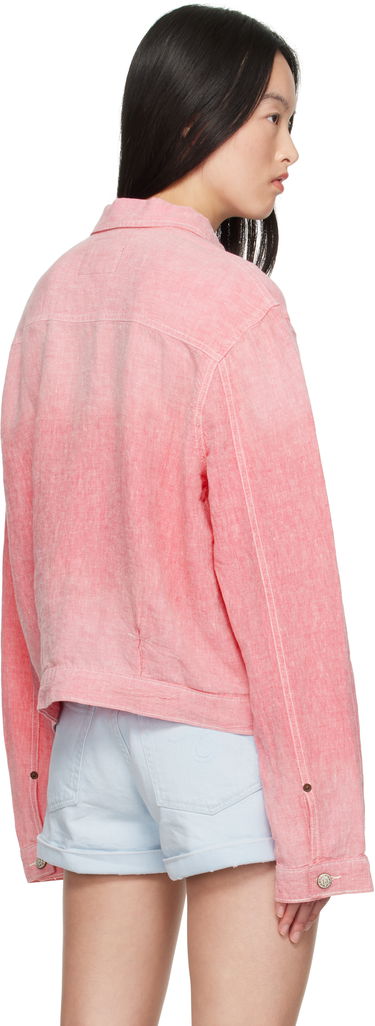 Jakna R13 R13 Relaxed Pleated Trucker Jacket Roza | R13WD165-D313A, 2