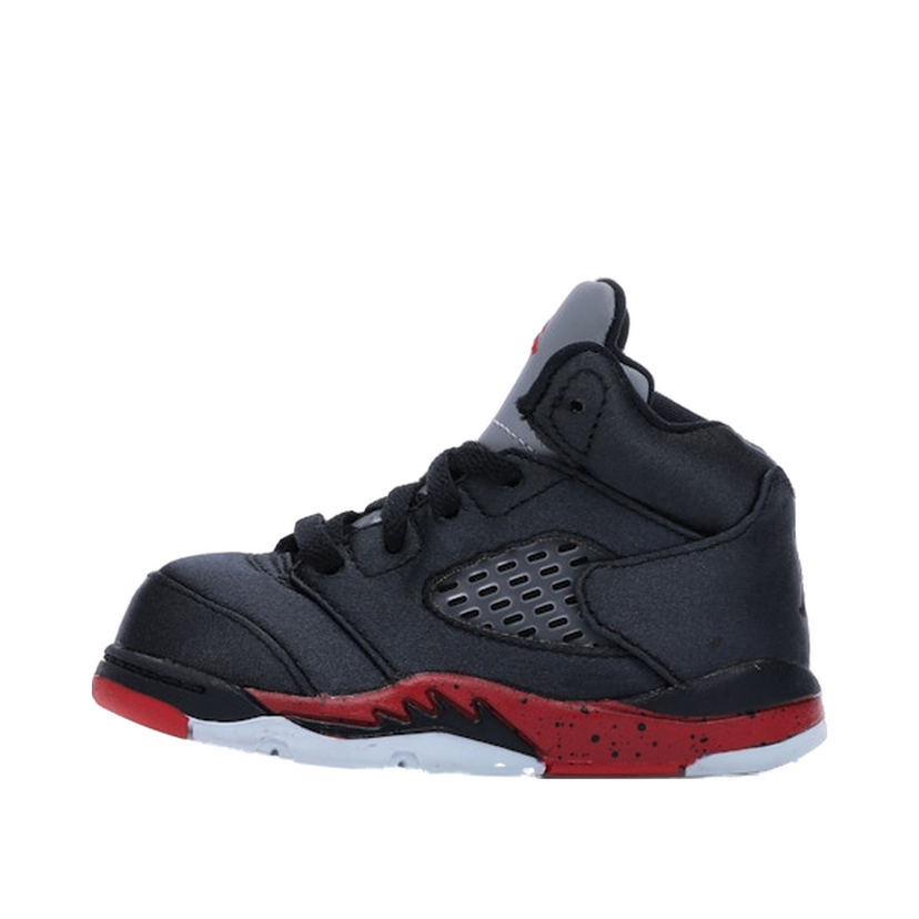 Superge in čevlji Jordan Jordan 5 Retro Satin (TD) Črna | 440890-006