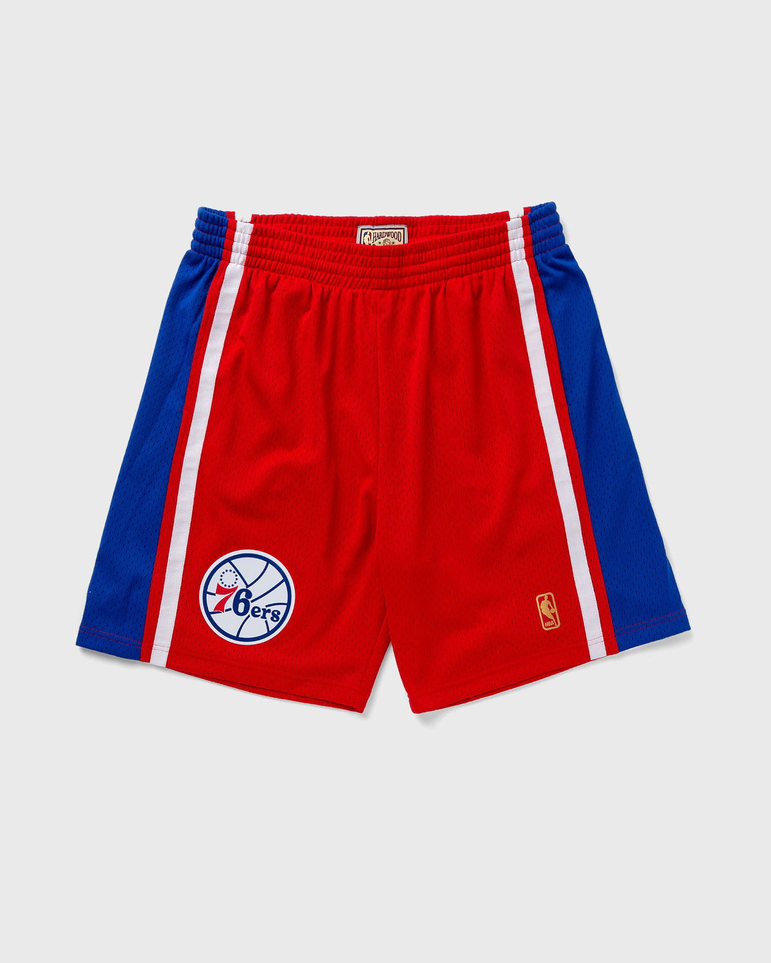 Kratke hlače Mitchell & Ness Mitchell & Ness Philadelphia 76ers Swingman Shorts Rdeča | SMSHGS18247-P76SCAR96, 0