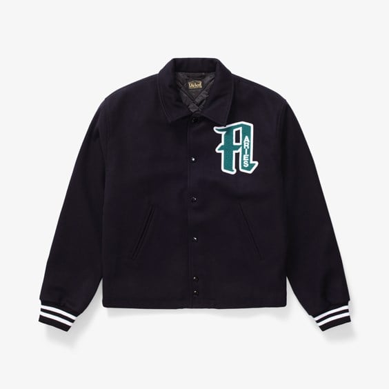 Jakna Aries Varsity Jacket Črna | FUAR70201-BLK, 0