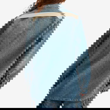 Srajce Rick Owens Rick Owens DRKSHDW Denim Shirt, Size Large Modra | DS01E3705-DWB-06, 3