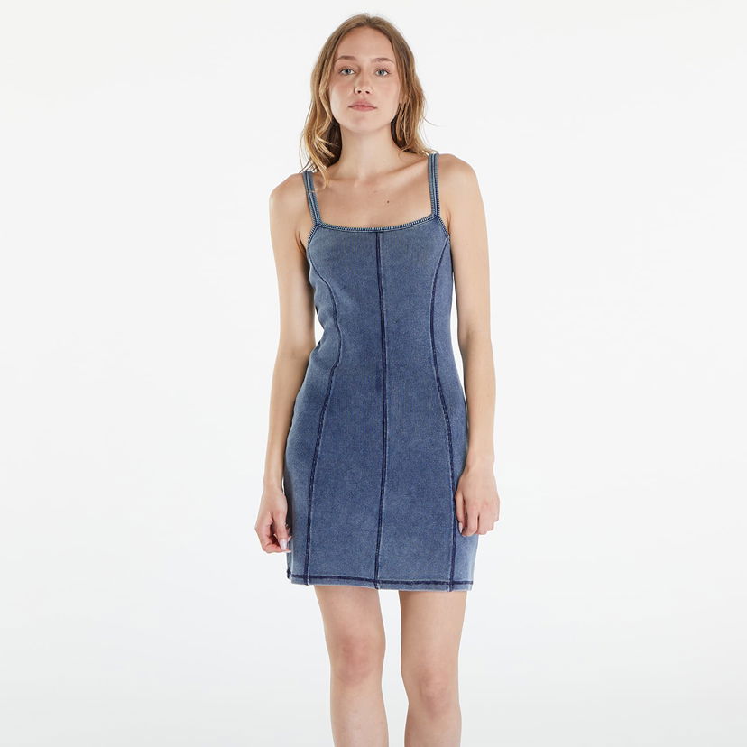 Obleke DAILY PAPER Nalia Dress Blue Mornarica | 2413029