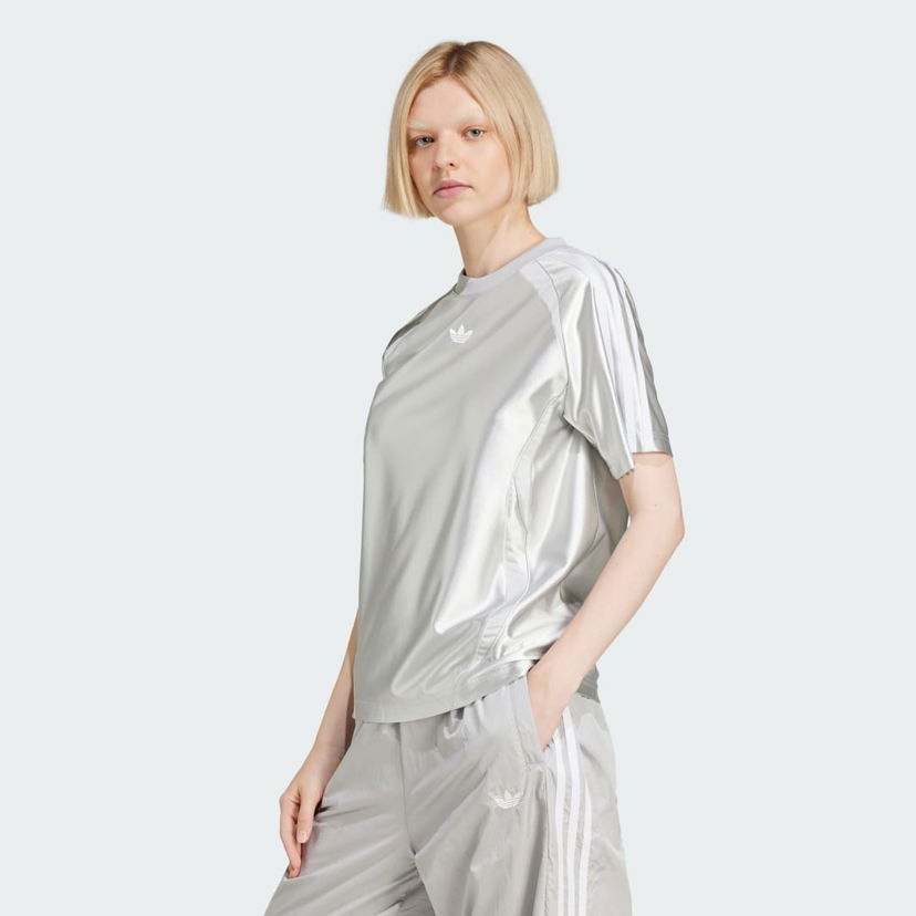 Majica adidas Performance Adicolor Teamgeist Loose T-Shirt Kovinski | JD0254