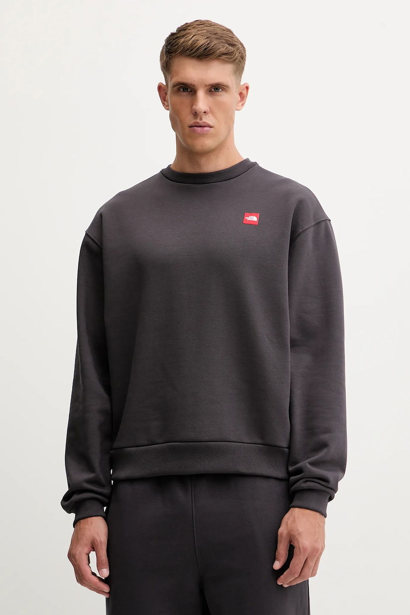 Pulover The North Face The North Face Redbox Crewneck Sweatshirt Siva | NF0A8EG10SA1