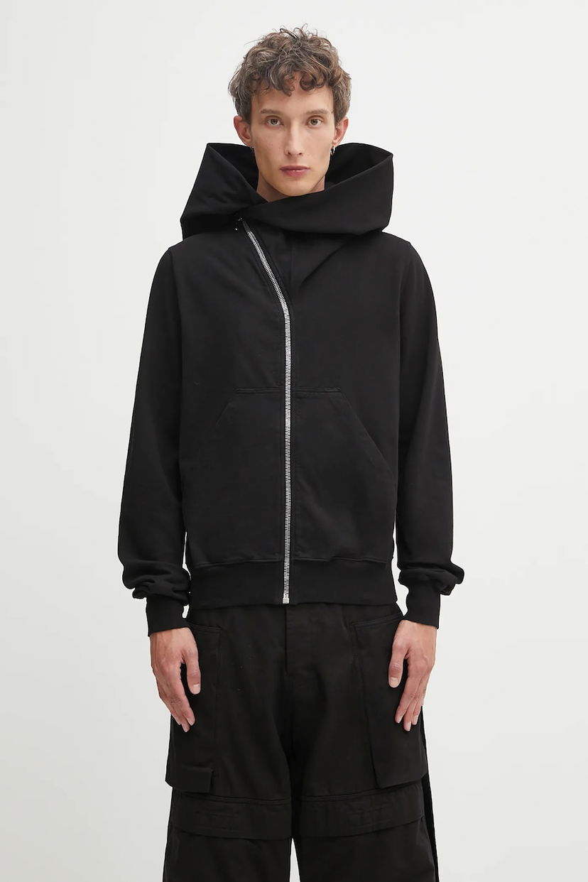 Pulover Rick Owens Rick Owens DRKSHDW Mountain Hoodie Črna | DU02E7286.RIG