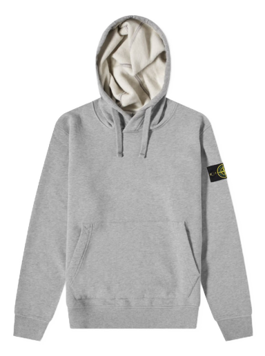 Pulover Stone Island Garment Dyed Popover Hoodie Siva | 751564120-V0M64