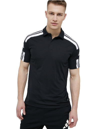 Polo majica adidas Performance Squadra 21 Polo Shirt Črna | GK9556