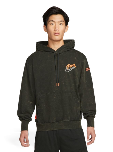 Pulover Nike Dri-FIT Standard Issue Basketball Hoodie Zelena | DH6808-352