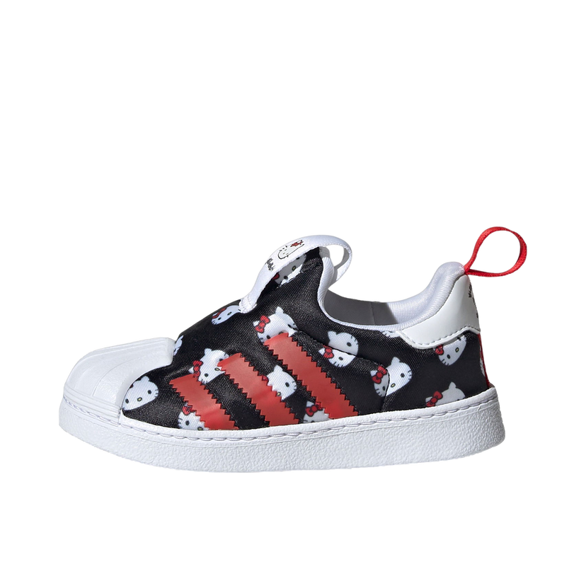 Superge in čevlji adidas Originals Superstar 360 Hello Kitty Cloud White Core Black Vivid Red (TD) Črna | GY9214
