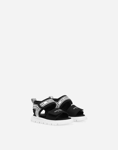Superge in čevlji Dolce & Gabbana Dolce & Gabbana Sandals With Logo For First Steps Večbarvna | DL0082AE92889690, 1