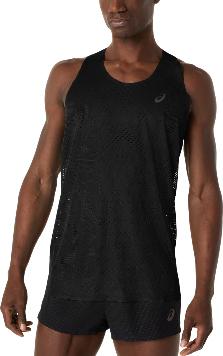 Majica brez rokavov Asics Metarun Singlet Črna | 2011d287-001