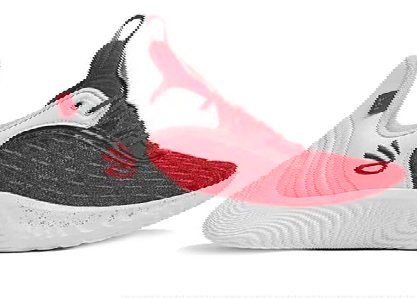Superge in čevlji Under Armour Curry Flow 9 Team Red White Bela | 3025631-100, 0
