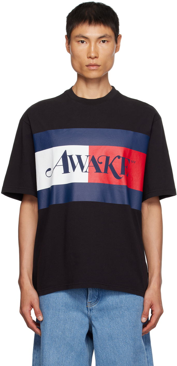 Majica Tommy Hilfiger Tommy Jeans Awake NY Edition Črna | DM0DM17849, 0
