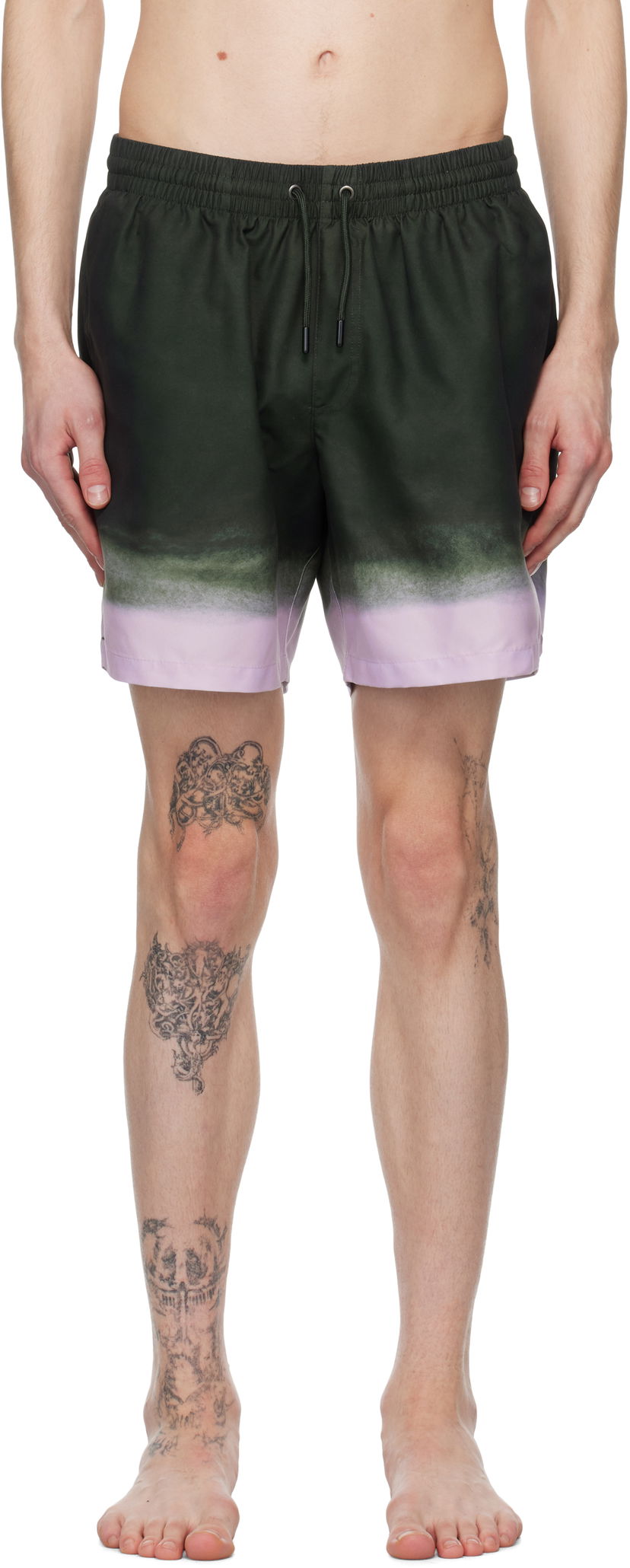 Kopalke Dries Van Noten Dries Van Noten Printed Swim Shorts Lila | 251-022500-1431