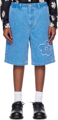 Marni Patch Denim Shorts