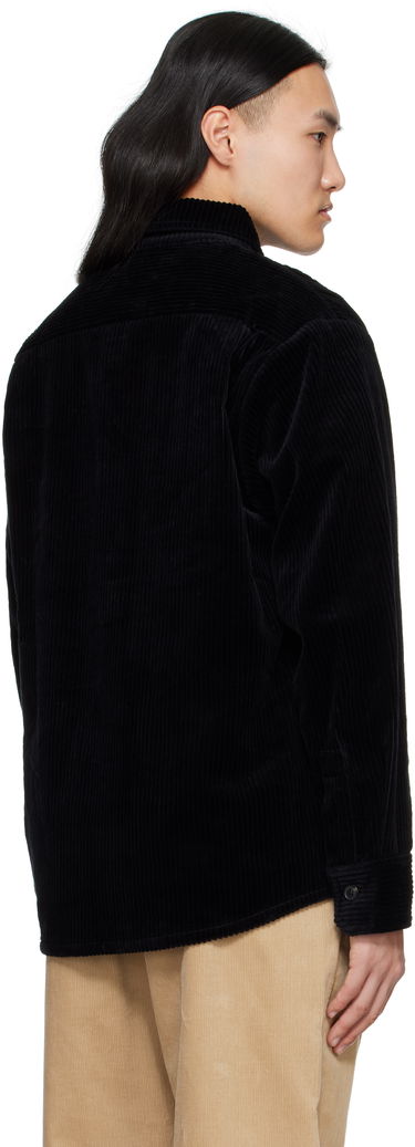 Srajce A.P.C. A.P.C. Boris Corduroy Overshirt Črna | COHDW-H02811, 2