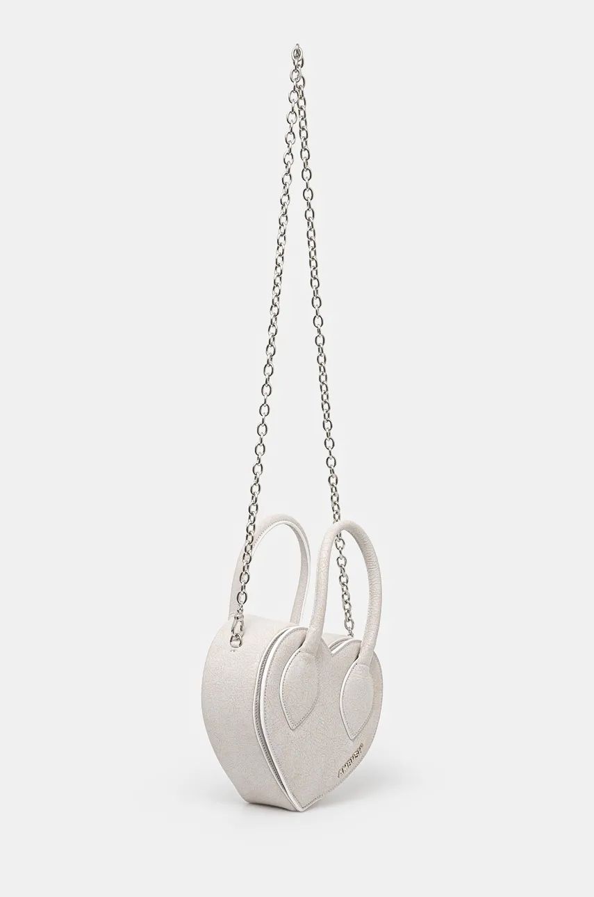 Torbica Ambush Crackle Heart Top Handle Bag Siva | BWNP028F24LEA0010100, 1