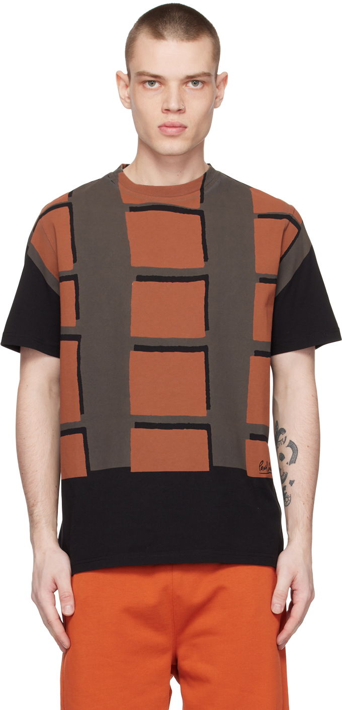 Majica Paul Smith Paul Smith Brick Print T-Shirt Večbarvna | M1R-919T-KP3666-79