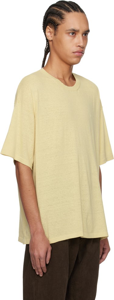 Majica The Row The Row Stockton T-Shirt Rumena | 912-Y901, 1