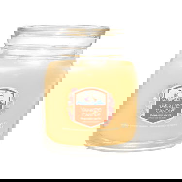 Sveče Yankee Candle Slopeside Spritz Signature Medium Jar 2-Wick Candle 368g Rumena | 43502 YC, 0