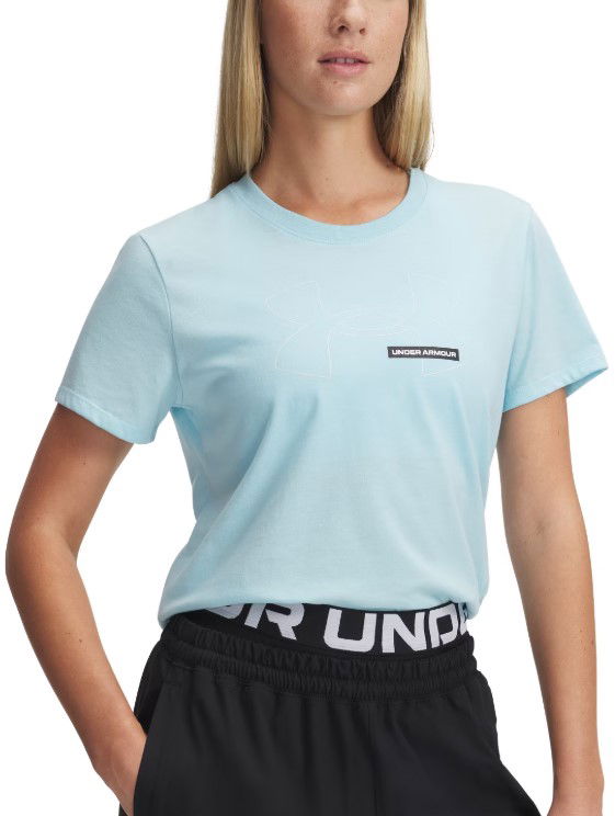 Majica Under Armour Under Armour Rival Outline Short Sleeve T-Shirt Modra | 1389719-494