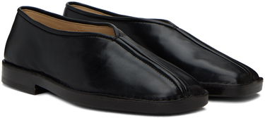 Superge in čevlji LEMAIRE Flat Piped Slippers Črna | FO0007 LL0023, 3