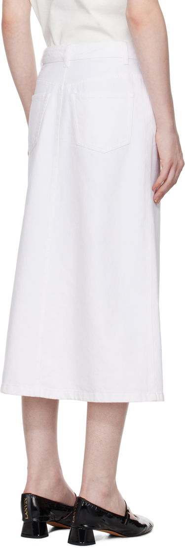 Krila A.P.C. Denim Midi Skirt with Front Slit Bela | COGZV-F06423, 2
