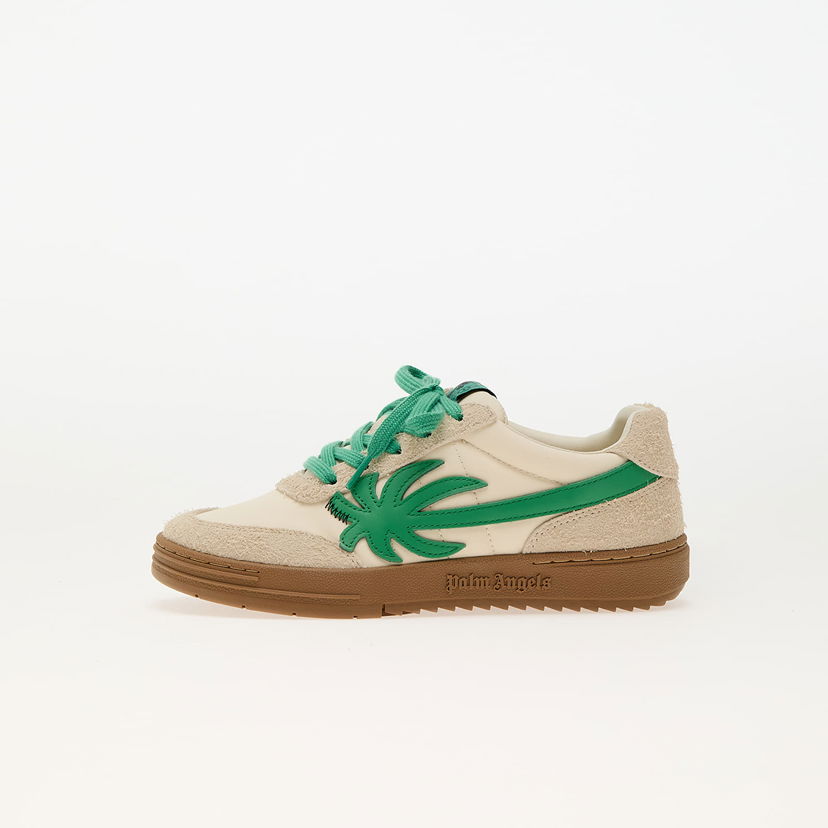 Superge in čevlji Palm Angels Kids Palm Beach University Nylon Beige Green EUR 33 Bež | PBIA015S25FAB0016155