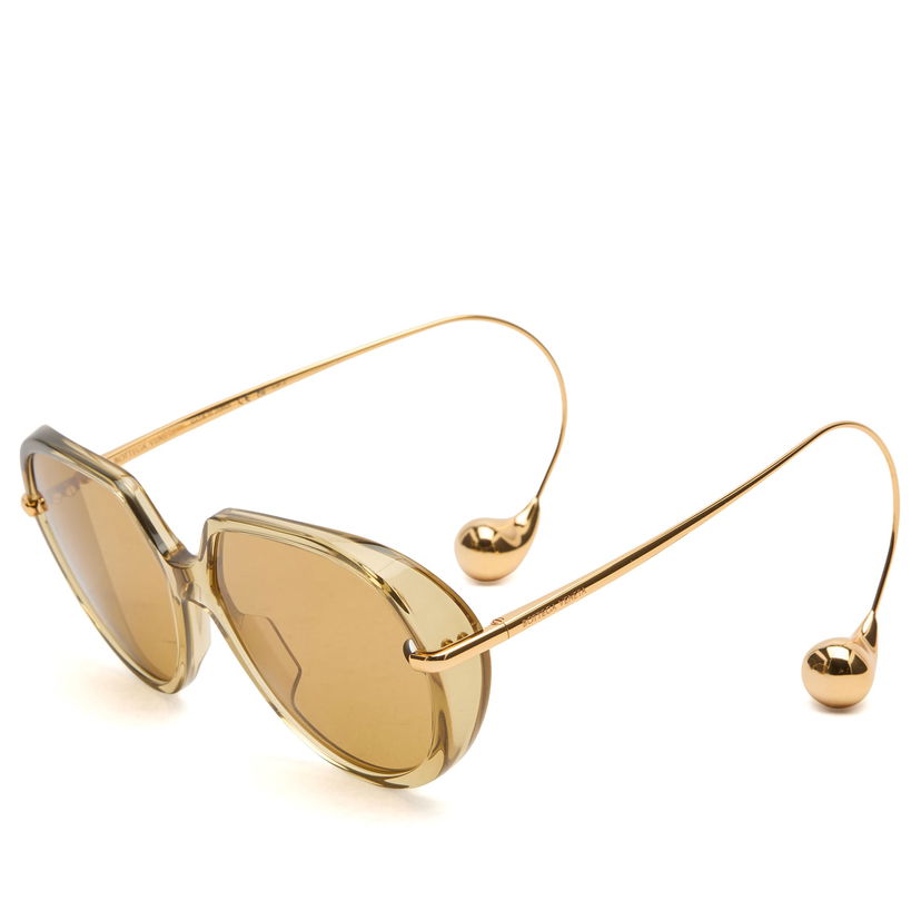 Sončna očala Bottega Veneta Drop Sunglasses Bež | BV1436S-004