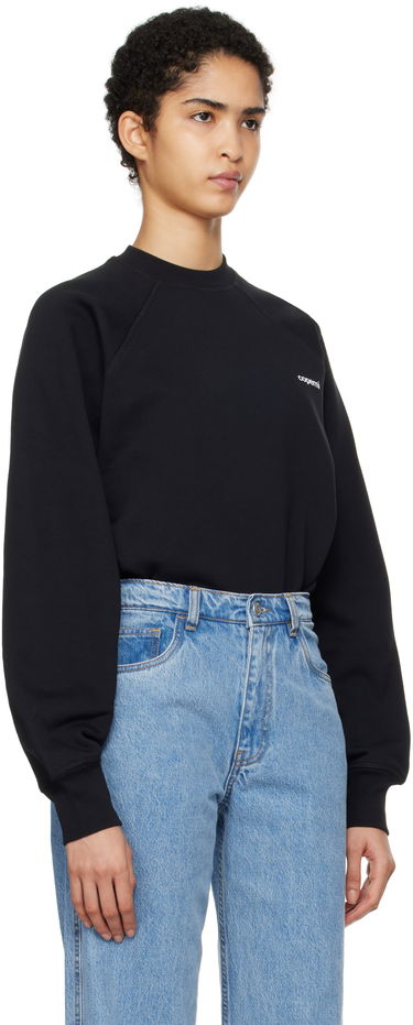 Pulover Coperni Crewneck Sweatshirt Bodysuit Črna | COPJS105F5010, 1